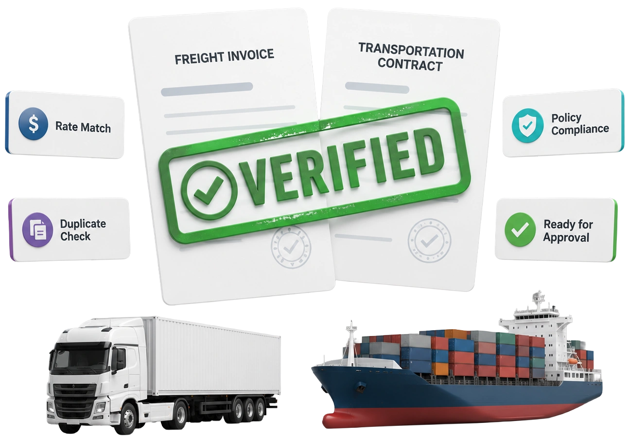 AI-powered freight verification and reporting across global logistics